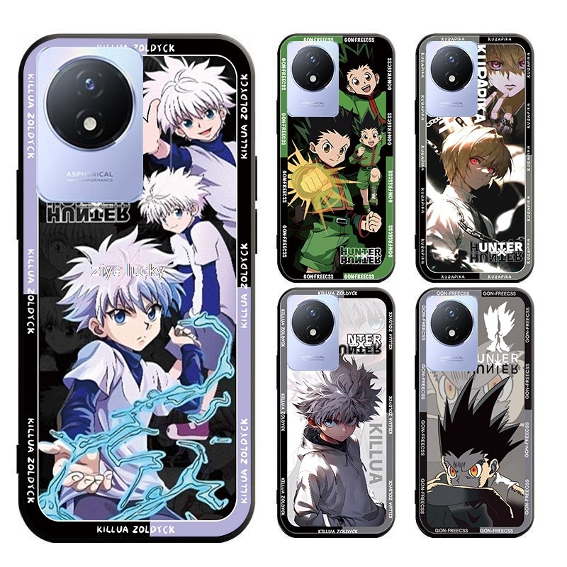 เคสสําหรับ Vivo Y02 Vivo Y02T Vivo Y02A Vivo Y11 2023 HUNTER gon Killua Matte Case Soft Cover