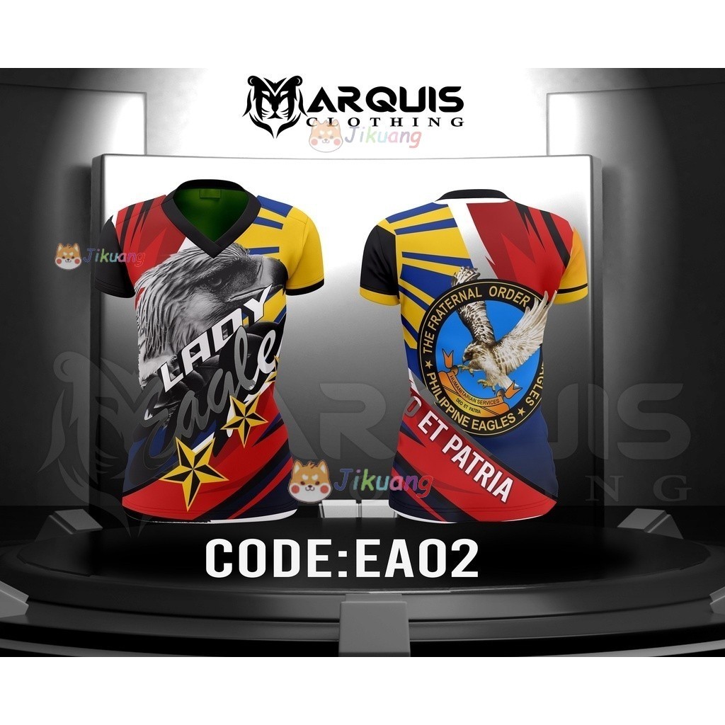 The Freother Order of Eagles - เสื้อเชิ้ต Lady Eagles FullSublimation
