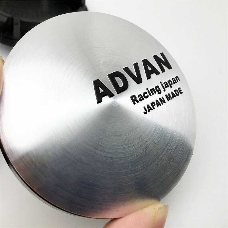 Cars Style 4Pcs 56Mm For ADVAN Car Wheel Center Cap Hubs Emblem Badge Auto Styling Dusproof Decal C