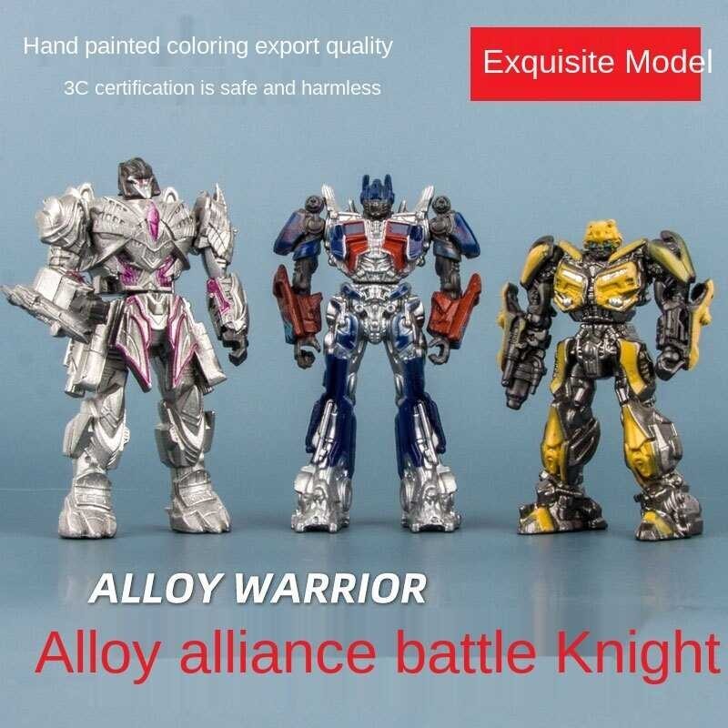 Transformers Alloy Robot Model Optimus Prime Bumblebee Car Robot Ornaments