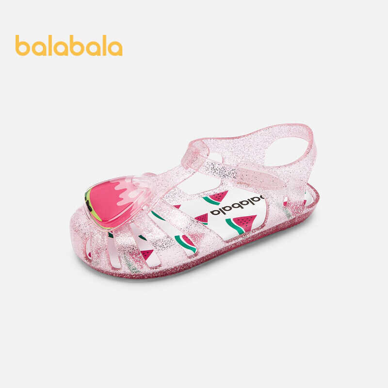 ♎ Balabala Kids' Girls' Sandals Summer Baby Cute Sweet Princess Jelly Shoes