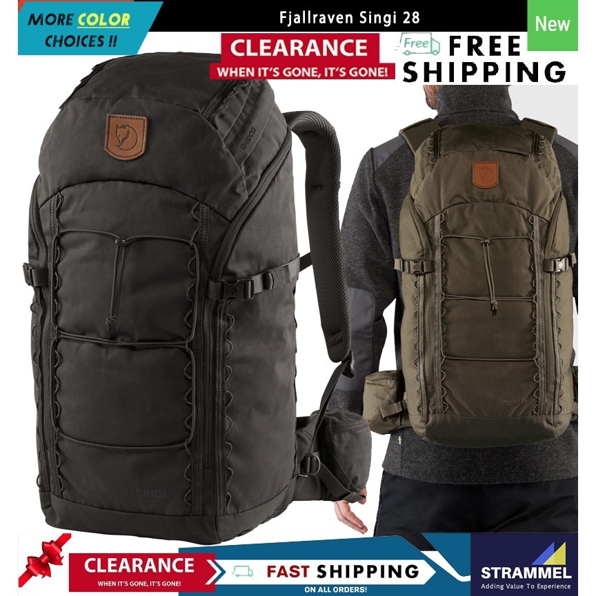 Fjallraven Singi 28 กระเป ๋ าเป ้ สะพายหลัง Rucksack สําหรับเดินป ่ า Trekking Camping Travel Casua