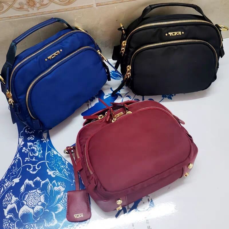 Tumi Voyageur ladies Fashion Nylon small shoulder bag messenger bag wash bag travel bag