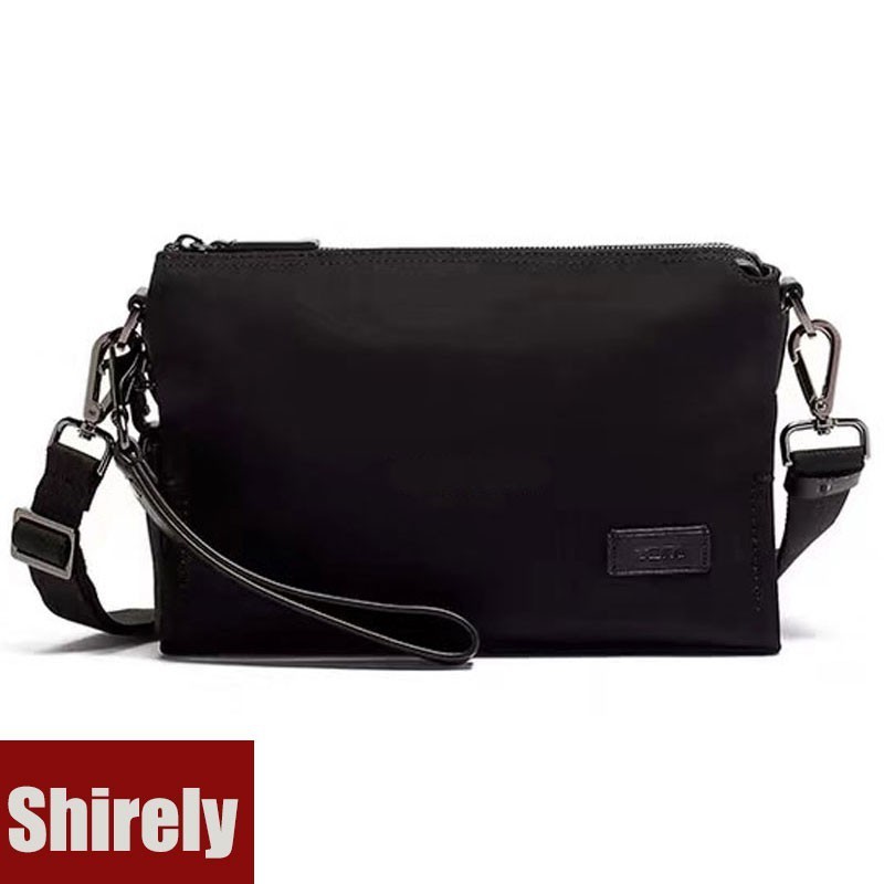 【Shirely.ph】【Ready Stock】Hot New Style Tumi  CLUTH/Sling bag small bag