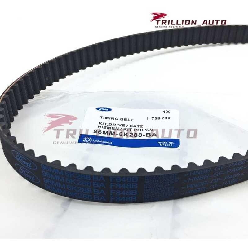 ❤ สายพานไทม์มิ่ง Ecosport Ford Fiesta 96 มม. 6K288ba