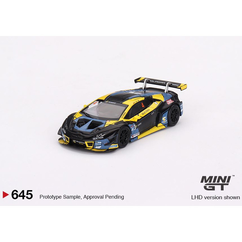 Minigt 1:64 Huracan GT3 EVO #4 รถอัลลอย รุ่น 645