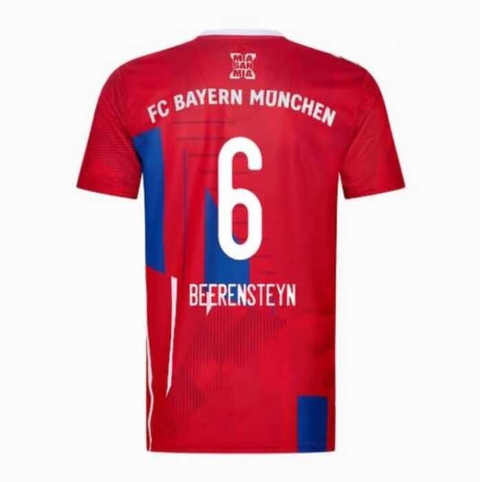 2022 2023 ∏┇ Munich Football Shirt Red Mens Sports Short Sleeve Jersey with Patch LEWANDOWSKI STE