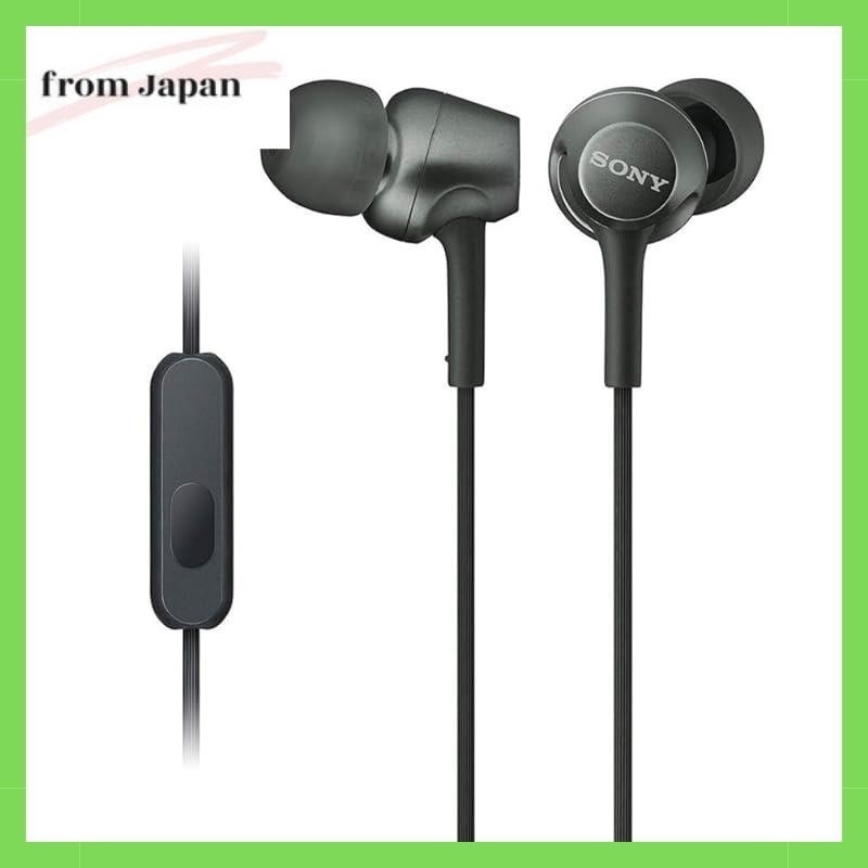 Sony Mdr-Ex255Ap หูฟัง ประเภทคลอง พร้อมรีโมตคอนโทรล และไมโครโฟน สีขาว Mdr-Ex255Ap W
