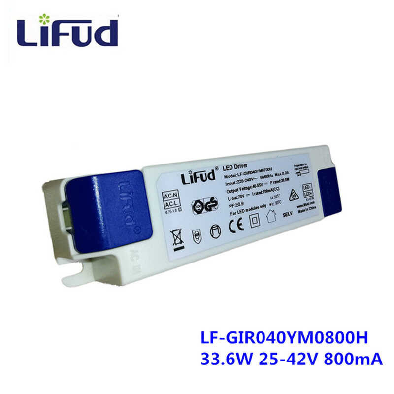 Lifud 25-42V 800Ma 900Ma 1000Ma 1050Ma 1200Ma 1300Ma 1400Ma 1500Ma 40-60W Lf-Girxxxym LED Power Sup