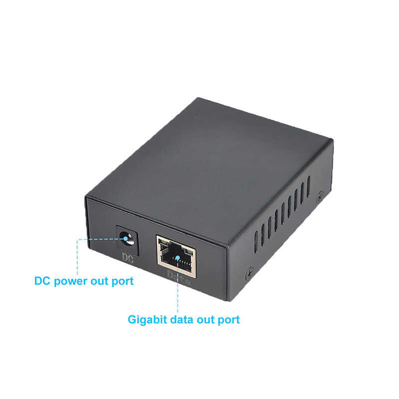 LY กิกะบิต REVOTECH 5V 4A POE ไปยัง DC และ Rj45 อะแดปเตอร์ Splitter IEEE 8
