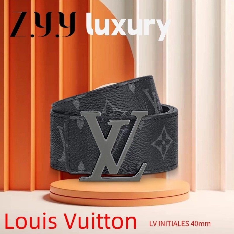 ♞,♘New  ราคาพิเศษ  หลุยส์วิตตองLouis Vuitton LV INITIALES 40 mm 35mm Men Belt ผู้ชาย/เข็มขัด/เข็มขั