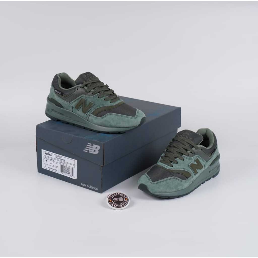 Sepatu New Balance 997 Nal Green Super Pabric