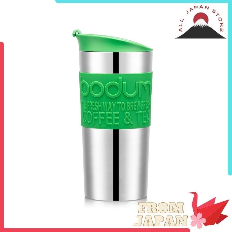BODUM Bodum Tumbler Water Bottle TRAVEL MUG 350ml Apple Stainless Steel Insulated Double Structure