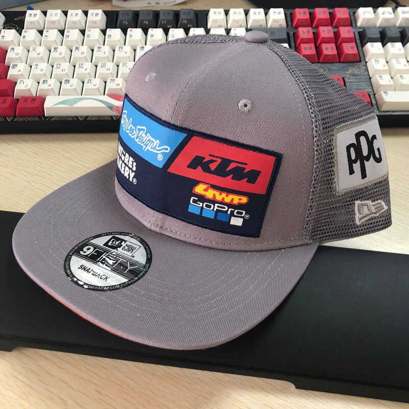 ➧ KTM Original 9Fifty TLD Factory Team Blue Black Gray Motorcycle Cap