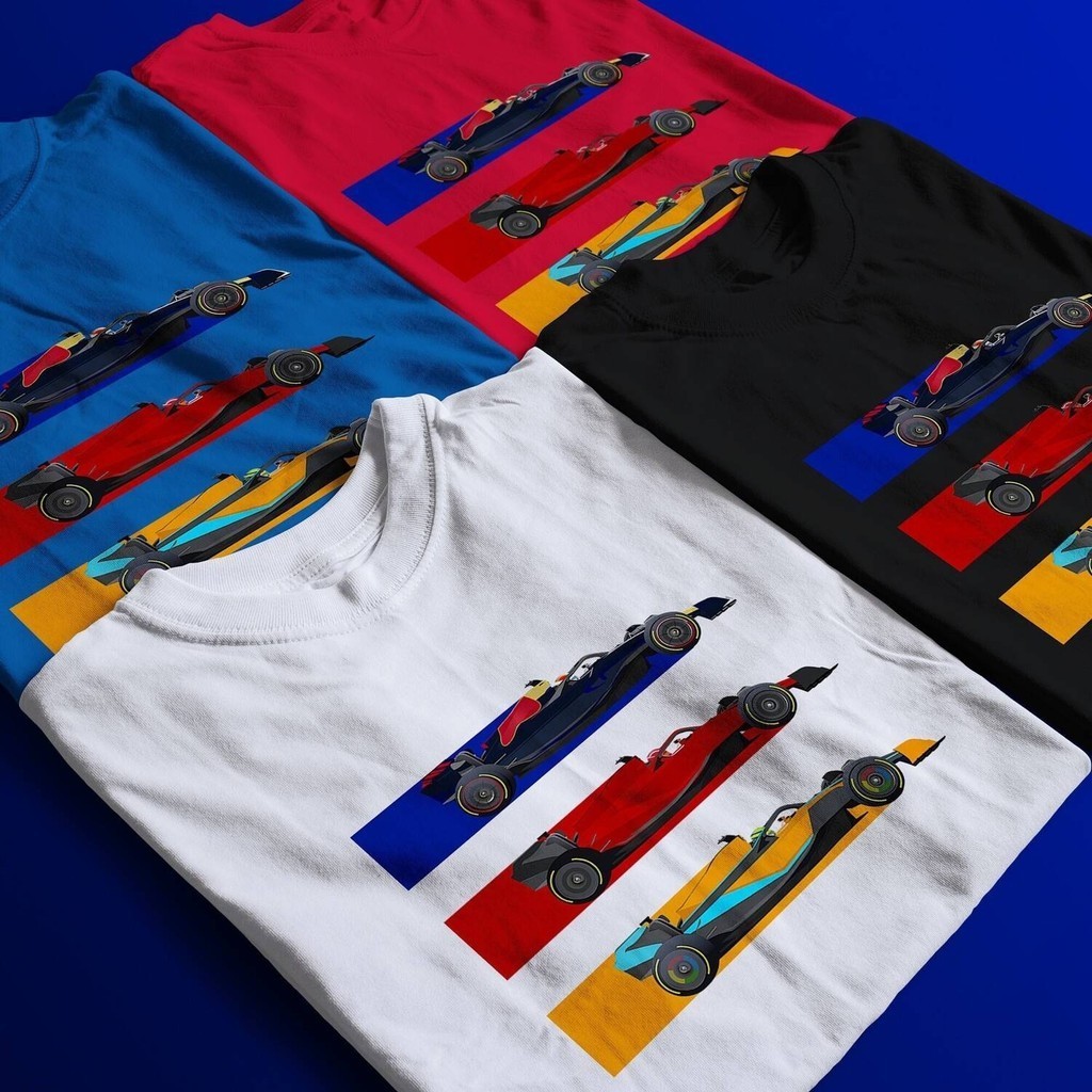 2022 F1 Livery Tshirt, Formula One Fan Tee Shirt, F1 Race Car
