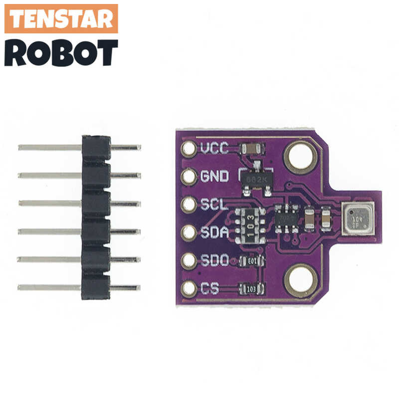 Cjmcu-680ความสูงสูงโมดูลบอร์ดพัฒนา  Bme680อุณหภูมิความชื้นดิจิตอลเซนเซอร์วัดความดัน
