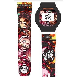 Demon SLAYER อะไหล่นาฬิกาข้อมือ G-Shock BAND DW-5600 (ไม่รวมกรอบ / กระจก หรือด้านหลัง)