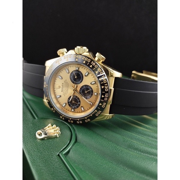 Rolex Daytona ยาง cosmograph นาฬิกาอัตโนมัติ