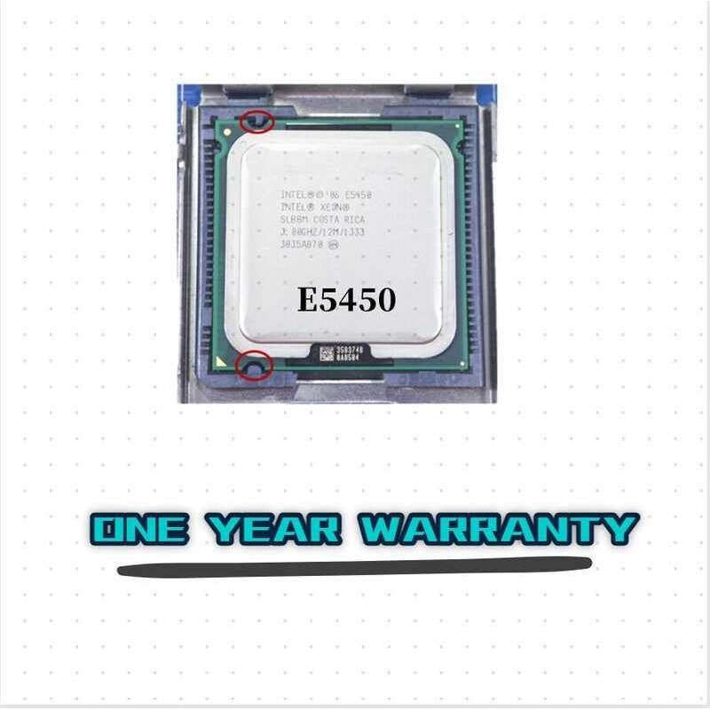 Xeon E5450 Intel Quad Core 3.0GHz 12MB SLANQ SLBBM Processor Works on LGA 775 mainboard no need ada