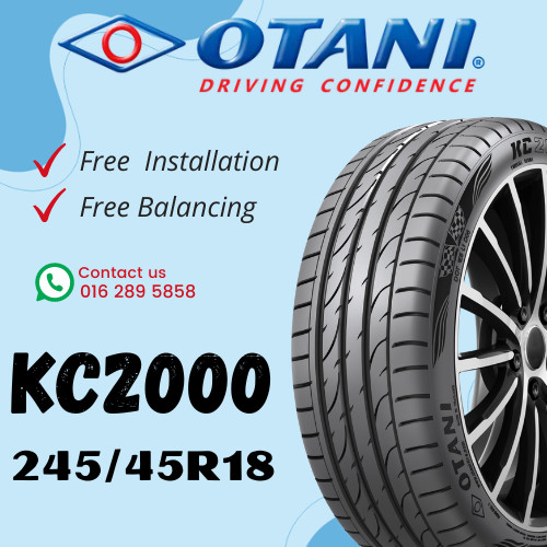 2454518 245 45 18 245/45R18 245-45-18 OTANI KC2000 รถ Tyre Tyre Tyre Tyre Tyre (ฟรี INSTALLATION)