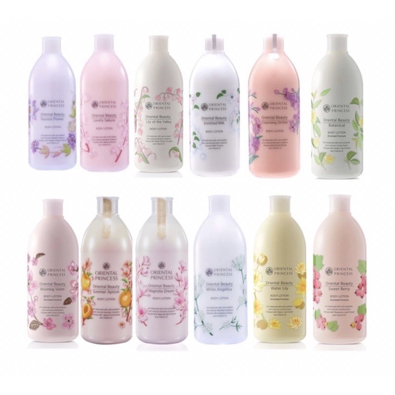 🔥การประกันคุณภาพ🔥 Oriental Princess  โลชั่นทาผิวกาย กลิ่นหอม ติดทนทั้งวัน ขวดใหญ่400ml.