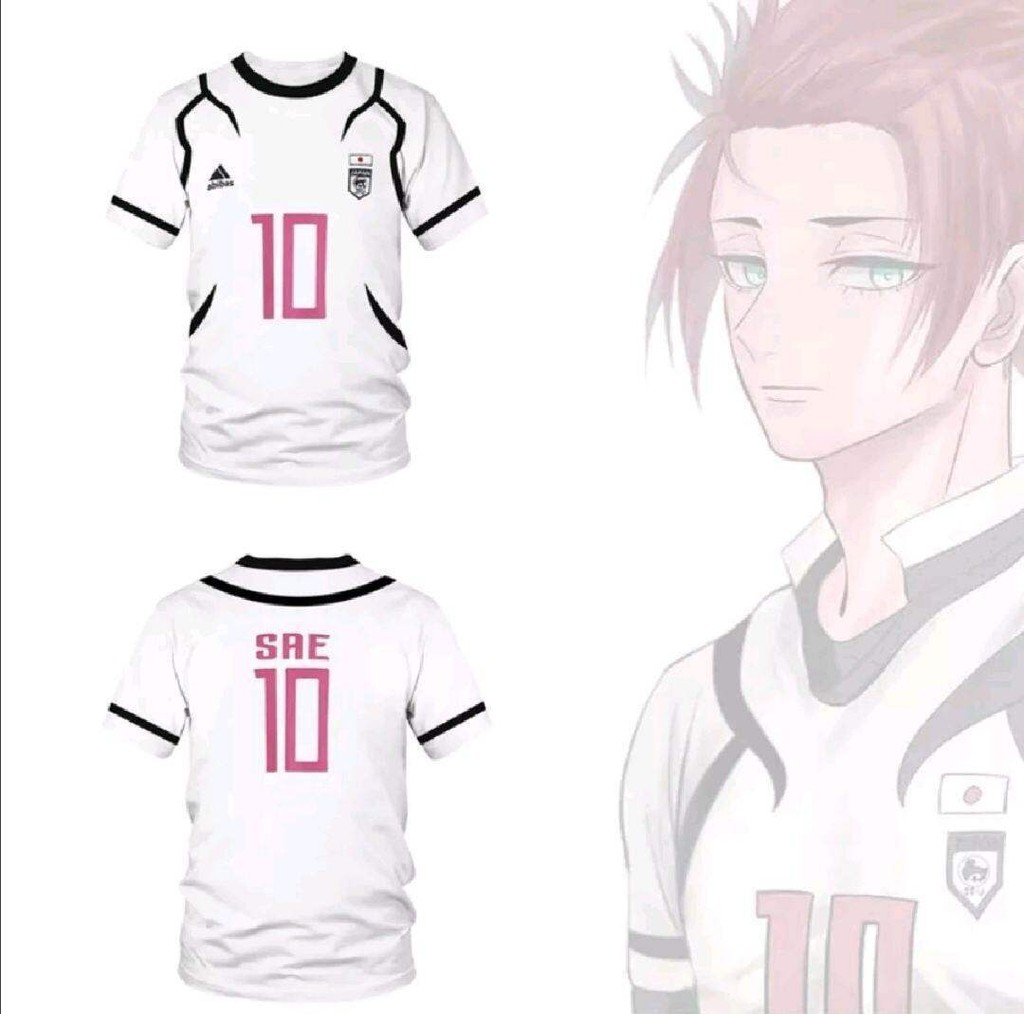 Blue Jersey Blue Lock Kids Anime Jersey 2025 ใหม่คอสเพลย์ Casual Jersey เด็กผู้ชายผู้หญิง Jersey