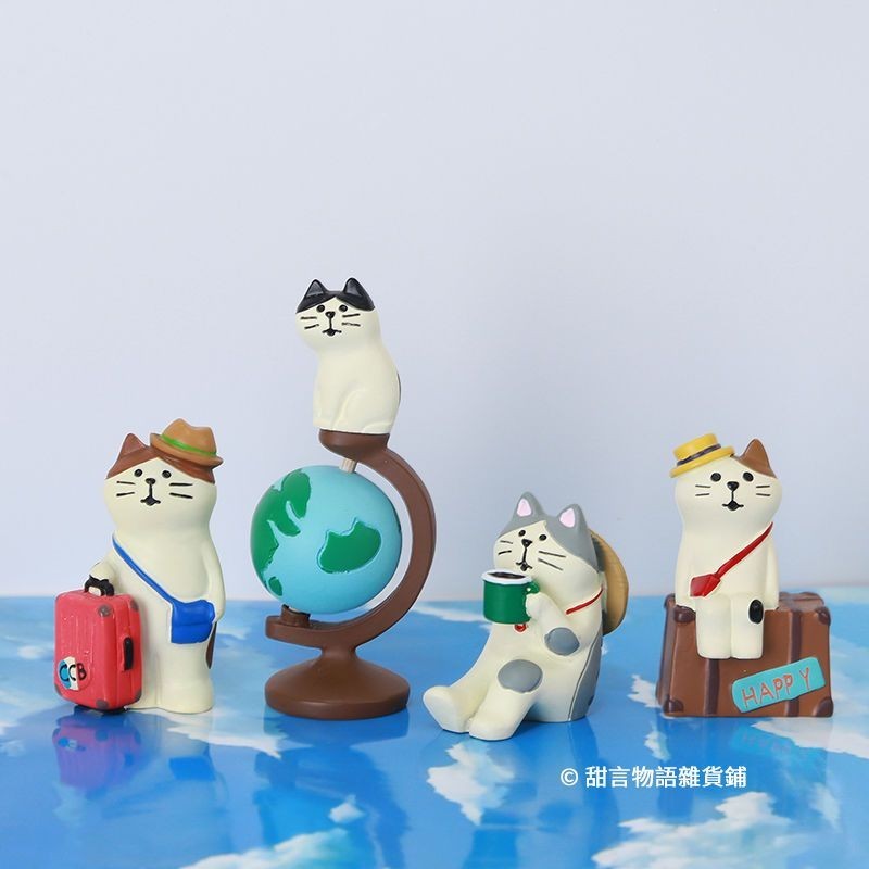 Zakka Cat Traveler Global, HEART HEAT HEALING DESK TOP, อุปกรณ์เสริมในรถยนต์ขนาดเล็ก