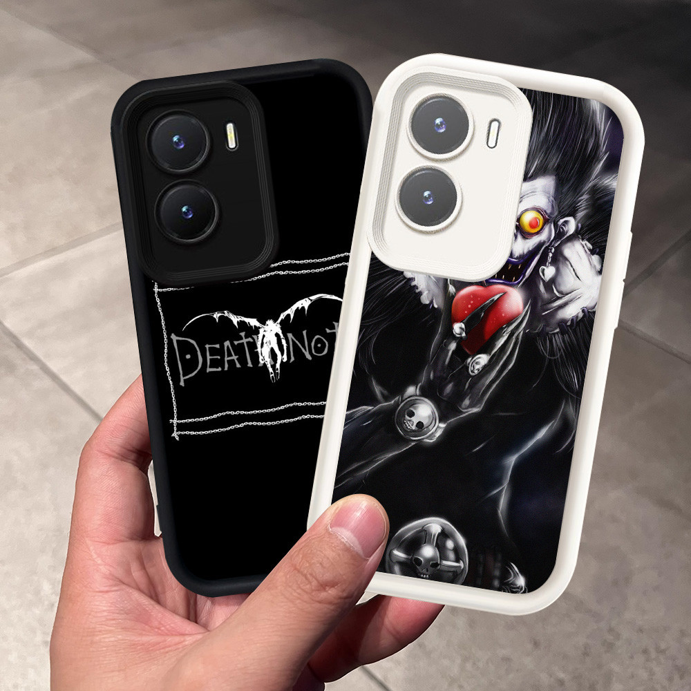 เคสสําหรับ VIVO Y02S Y56 Y16 IQOO 13 Z9 Z9X Z10 5G T4 เคสซิลิโคน H-1 Death Note