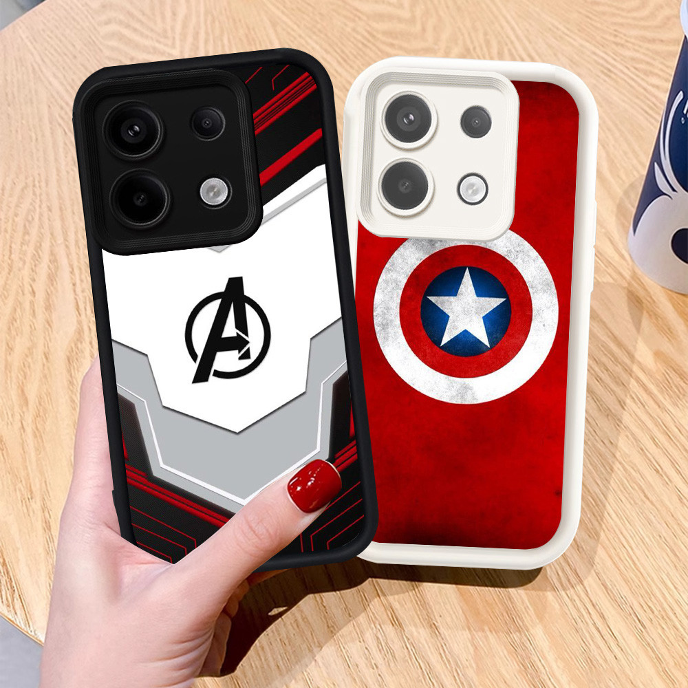 เคสสําหรับ Xiaomi Redmi Note 13 Pro Plus 5G เคสซิลิโคน H-88 Marvel Avengers