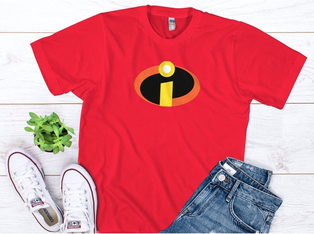 Incredibles เสื้อยืด Mr Incredible family group ทีมฮาโลวีนเครื่องแต่งกายเสื้อผู้ชาย S-3XL | ยูธคิดส์ | สุภาพสตรี | ไซส์เด็กอ่อน