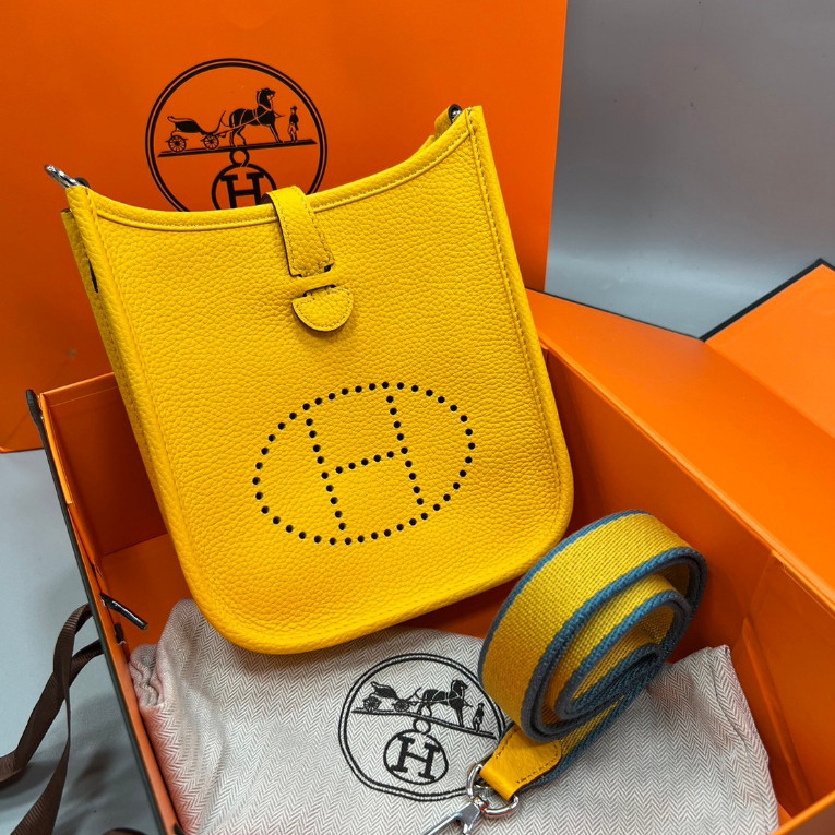 ♞ผ่อนได้Hermes Evelyne Mini Bag Size 17 cm งาน Original อุปกรณ์ : Full Box Set
