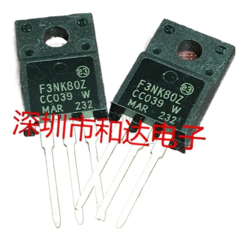 10 ชิ้น TF3NK80Z TO-220F STF3NK80 TO-220 F3NK80Z STF3NK80ZFP ทรานซิสเตอร์ MOS FET