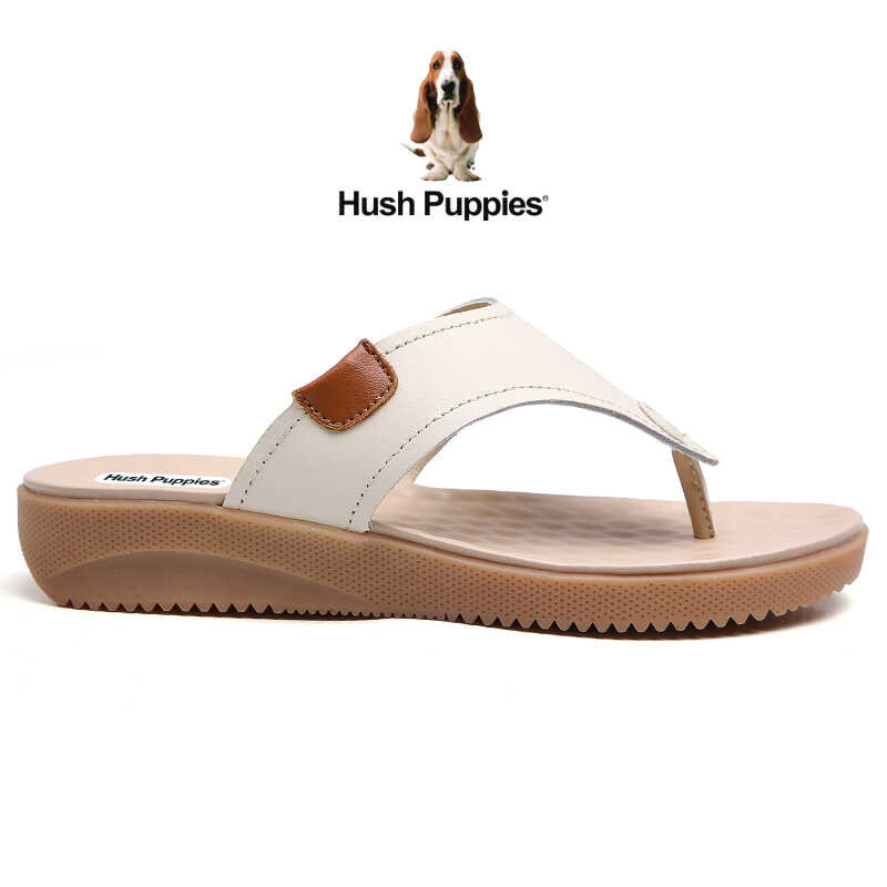 Puppies_รองเท้าผู้หญิง รุ่น Hush Yammi HP KWSBB9013C - สีเบจ หนังแท้