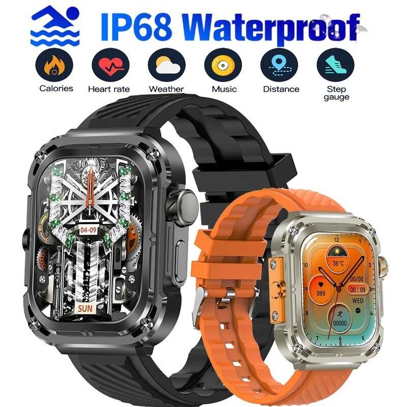 Max Smart Z85 Watch Men's Wristwatch Blood Pressure Oxygen Monitoring NFC Smartwatch For Men Women  