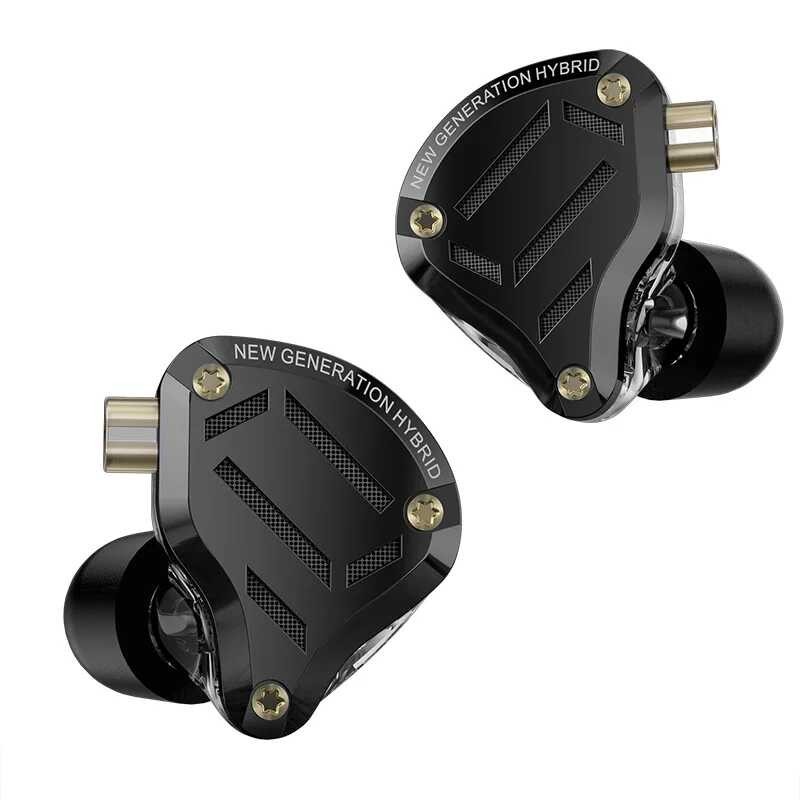 KZ Zs10 Pro 2 หูฟังโลหะ HIFI ในหูเบสหูฟัง 4 ระดับปรับสวิตช์หู