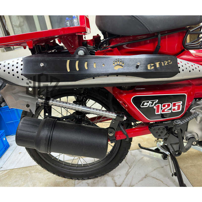 ❤ การ์ดกันร้อนท่อ Honda Ct125 Ct-125 Exhaust Guard การ์ดกันร้อน กัน