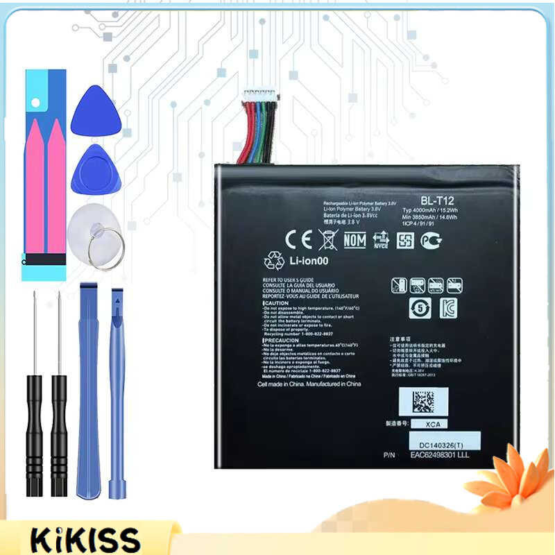 4000mAh Replacement Battery BL-T12 for LG G Pad 7.0 V400 V410 Tablet