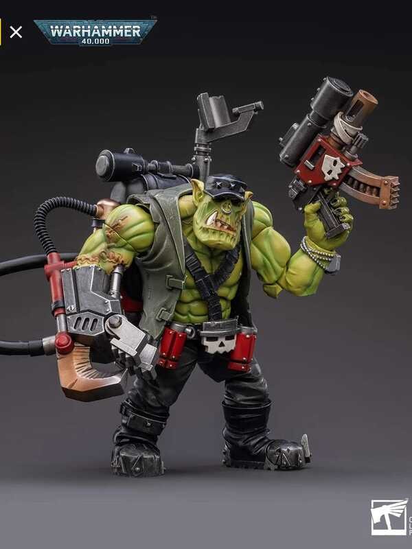 Warhammer 40K Ork Ork เคลื่อนย้ายได้ 1/18 ทหารรุ่น