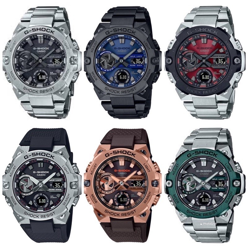 ♞G-Shock รุ่น GST-B400-1/ GST-B400D-1/ GST-B400AD-1A4/ GST-B400BD-1A2/ GST-B400MV-5