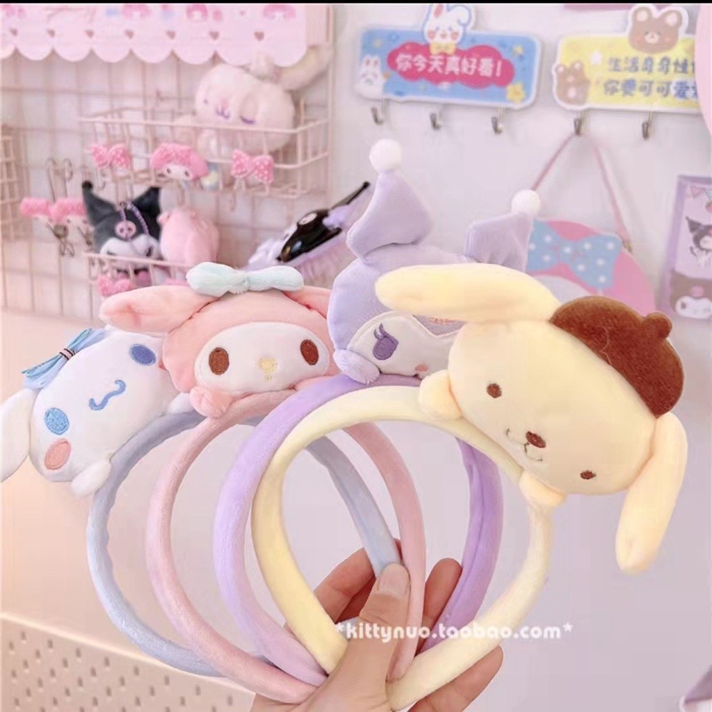 SANRIO Cinnamon ที่คาดผมสุนัข ลายเมโลดี้ ซานริโอ้ 3D