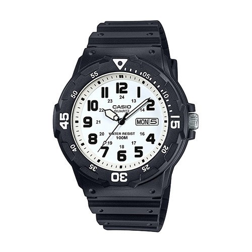 



 ♞,♘,♙Casio Standard คาสิโอ นาฬิกาข้อมือผู้ชาย สายเรซิ่น รุ่น MRW-200H