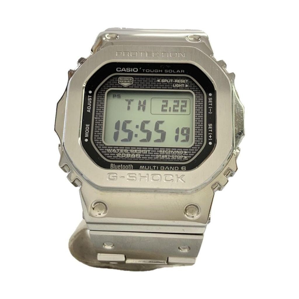 Casio Gmw-B5000 นาฬิกาข้อมือควอทซ์ดิจิตอล สายสแตนเลส สไตล์ญี่ปุ่น สําหรับผู้ชาย
