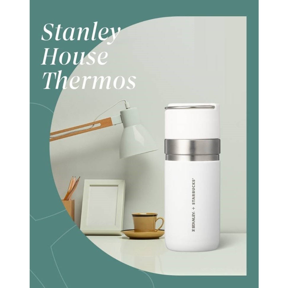 【Pre-Order】 2023 แก้วสตาร์บัคส์เกาหลี Starbucks Korea Stanley house thermos 500ml/ 17oz