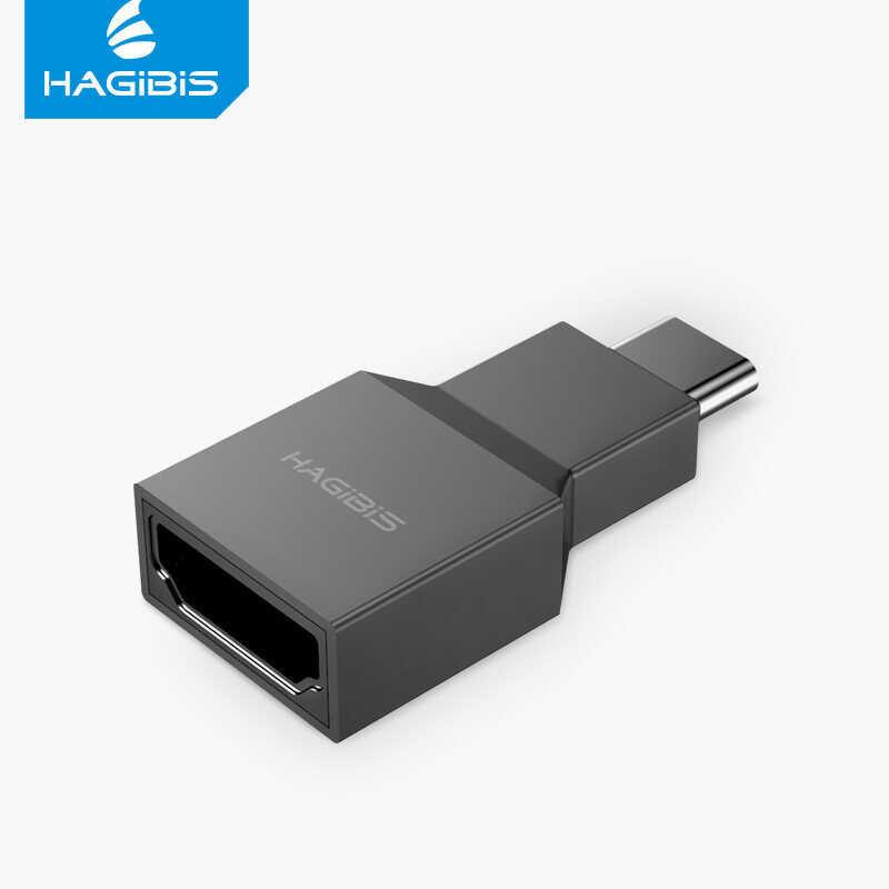 USB Hagibis C เป็น HDMI เข้ากันได้อะแดปเตอร์ Type C ชายกับ HDMI หญ