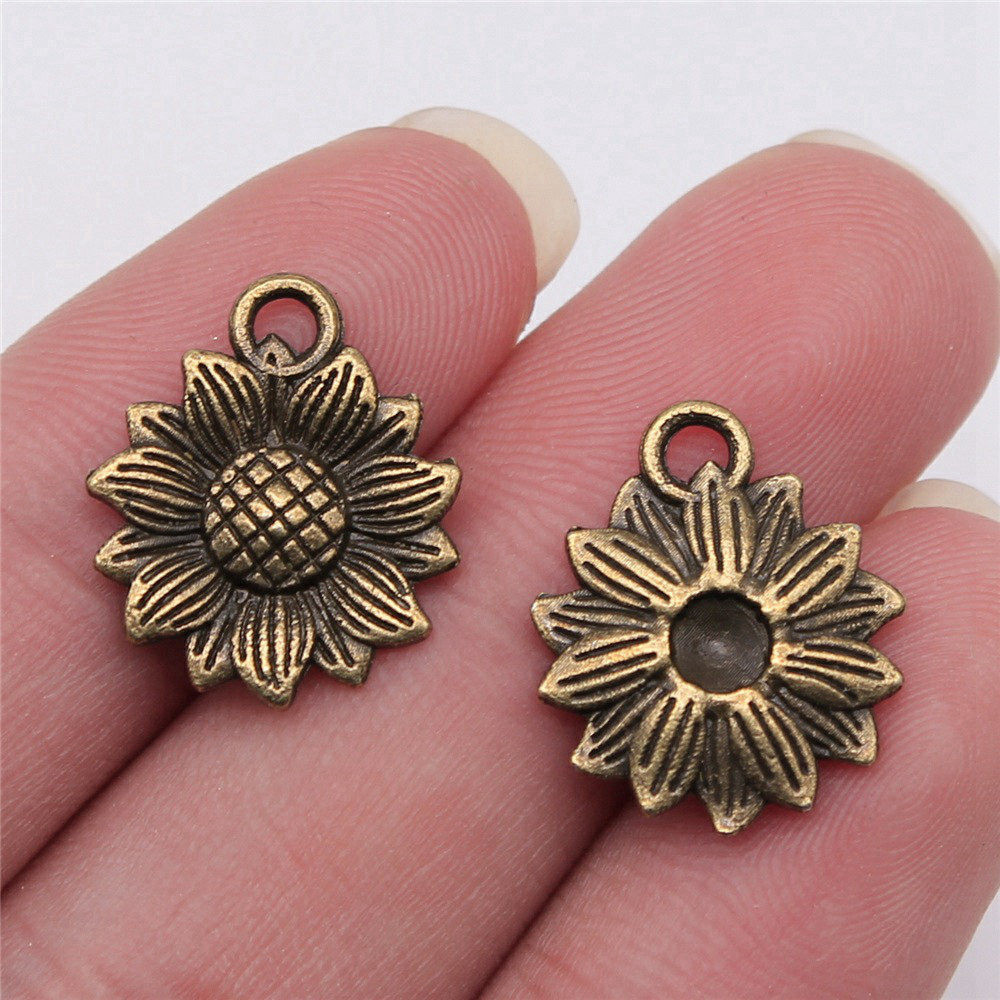 ดอกไม ้ แห ่ งชีวิต Charms เครื ่ องประดับ Diy คอลเลกชันเครื ่ องประดับและอุปกรณ ์ เสริมวินเทจ