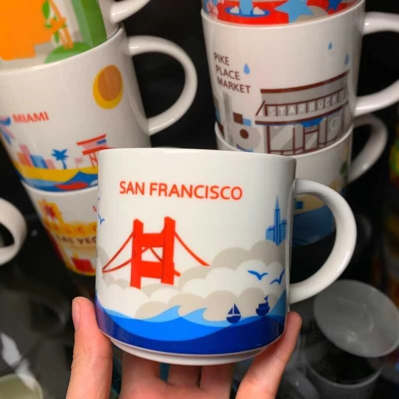 YOU 2017 Starbuck ARE HERE City Ceramic Mug Coffee Cup christmas tumbler starbuck reserve thumbnail 5