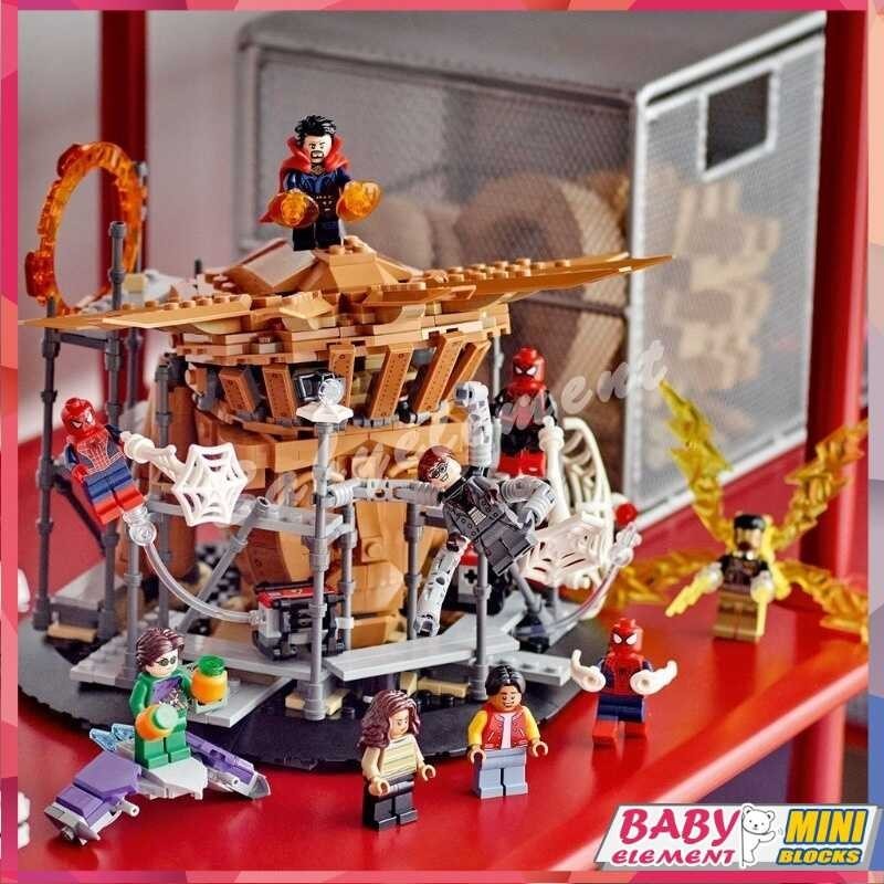 Final Battle Spider-Man Super Heroes 76261Building Blocks Set (900 Pieces) Model Kids Toys Gifts