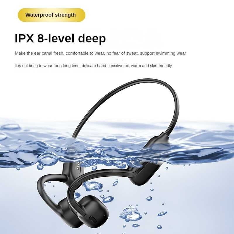 Cs05 ว่ายน้ำหูฟังหูฟังนำกระดูกหูฟังบลูทู ธ 5.3 Ipx8 เครื่
