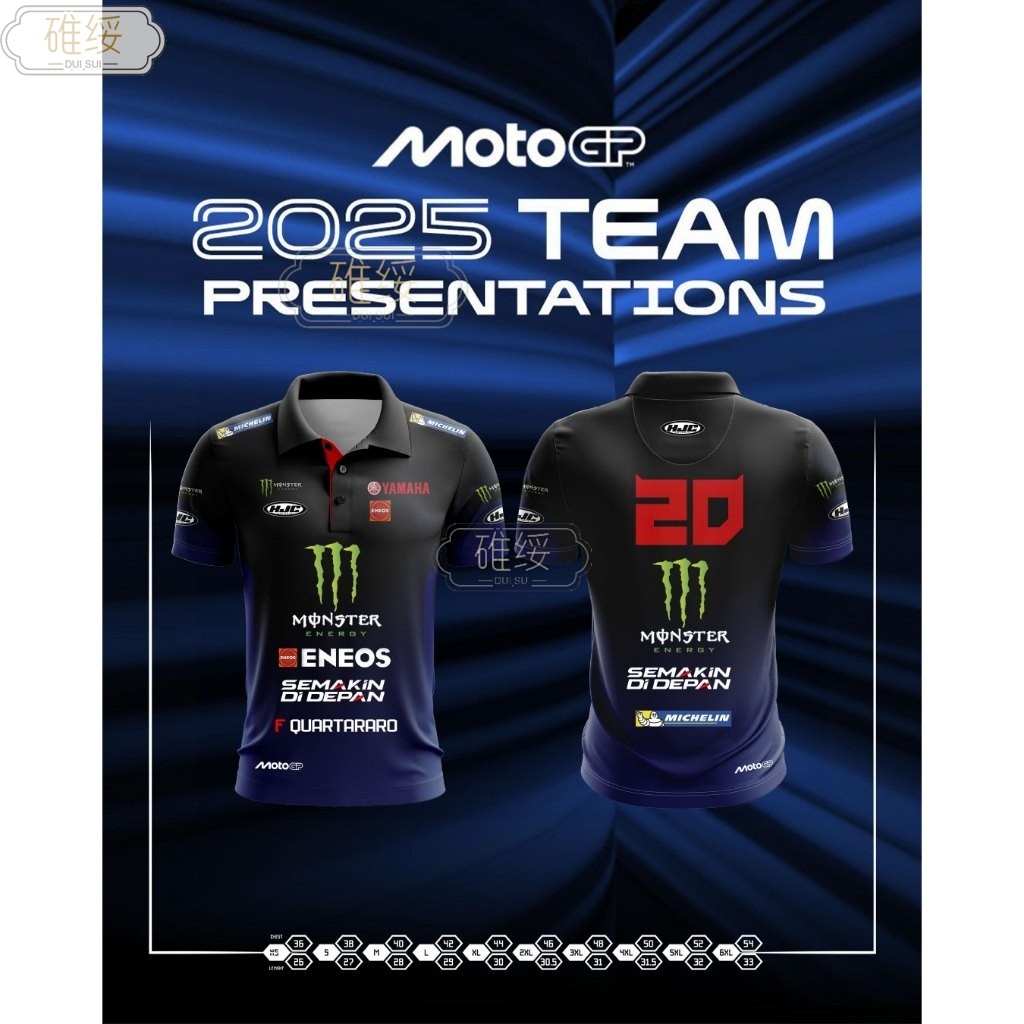 เอฟ. เสื้อยืด Morbidelli 21 MotoGP เสื้อโปโล MotoGP เสื้อยืดพิมพ์ลายคอ MotoGP