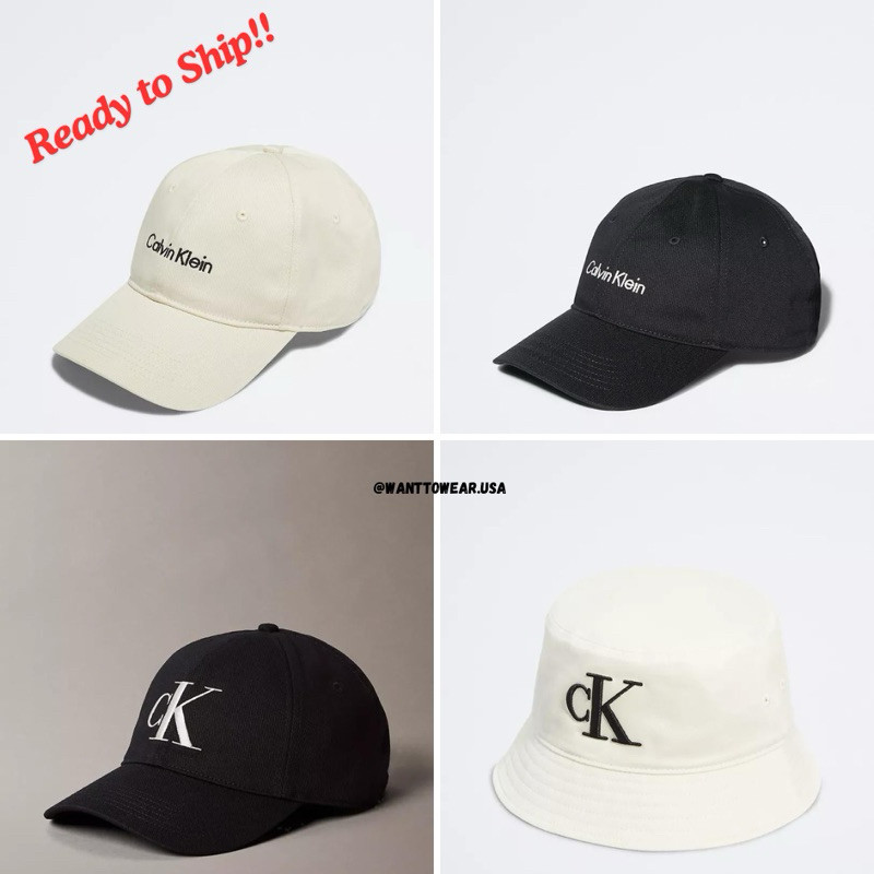 ในสต็อก หมวก Calvin Klein ของแท้ 1